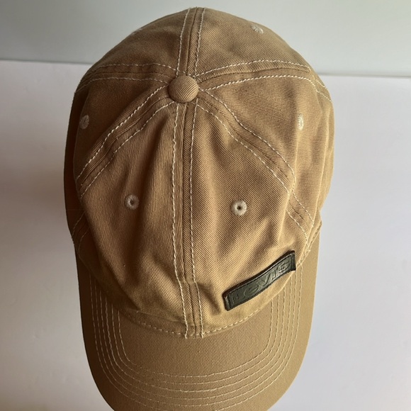 Levi’s Ball Cap Leather Patch Khaki Baseball Cap Hat - Picture 3 of 12